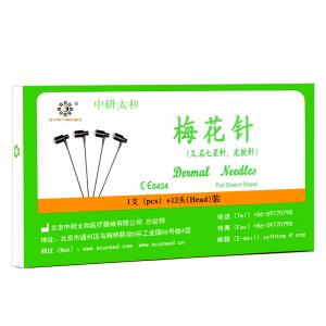 China Skin Bloodletting Plum Blossom Needles For Hair Loss Zhongyan Taihe Dermal Hammer supplier