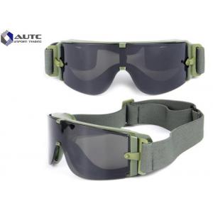 China Bulletproof Military Safety Glasses Anti Fog Colorful Easy Cleaning Fashion Design supplier