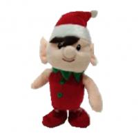 China 0.2M 7.87 Inch Christmas Plush Toys Elf On The Shelf Stuffed Animal PP Cotton Inside on sale
