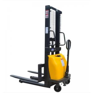 1T 1.5T 2T Semi Electric Stacker Mini Small Light Weight Pallet Stacker