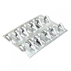 Silver Hardware Materials Stamping Knuckle Nail Plate Mending Plate for Standard