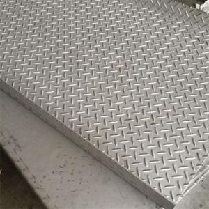 China Hot Rolled 304 Stainless Steel Embossed Sheets 1500 * 6000mm 10mm Antiskid supplier