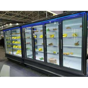 Sliding Glass Door Air Curtain Multideck Open Chiller For Convenience Store