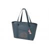 Dark Grey Canvas Tote Bags 420D Polyester Fabri Convenient Single Shoulder Bag