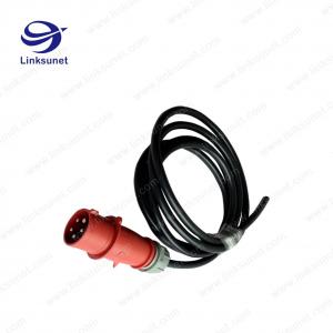 China MENNEKES 3501 red or blue pa66 connector AND IGUS CABLE wire harness for Industrial robot supplier