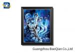 0.76 Mm Thickness 3D Pictures Of Animals / Fancy Lenticular 3D Wall Pictures