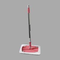 China Microfiber Polyester Cleanroom Mops Detachable Dust Free Mop Head Can Be Replaced And Reused on sale