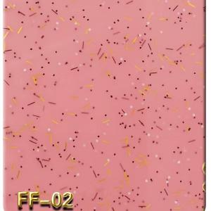 Iridescent Sublimation Red Glitter Acrylic Sheet 5mm Anti Scratch