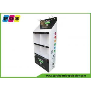 China Corrugated Point Of Sales Cardboard Display Stands For Infinix Mobile Accessories FL083 supplier
