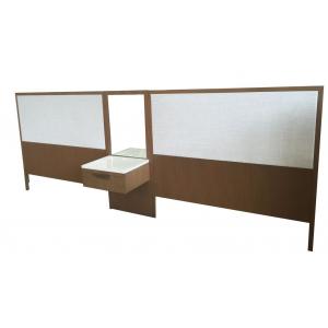 Solid wood frame with upholstery king/queen size wooden headbaord for 5-star hotel bedroom furniture