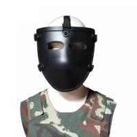 China Anti Riot Bulletproof Equipment PE Full Face Shield 280mm*185mm on sale