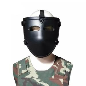 China Anti Riot Bulletproof Equipment PE Full Face Shield 280mm*185mm supplier