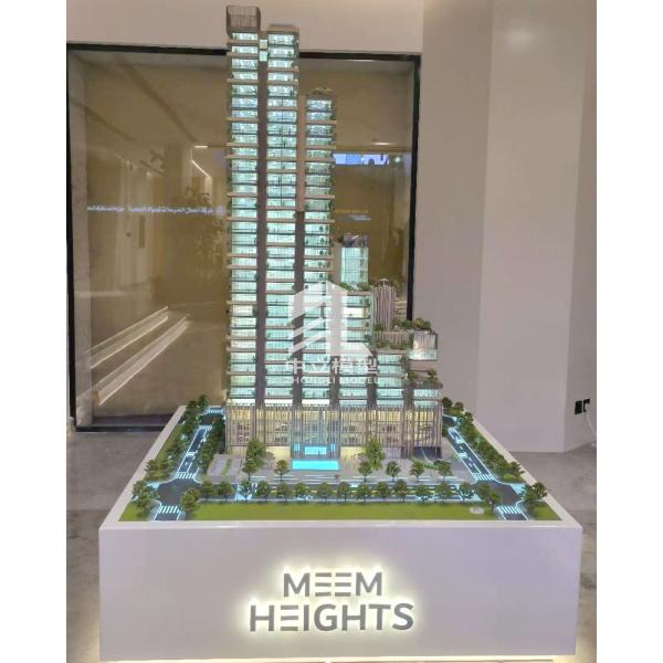 China High Quality Plastic Material Architectural Scale Model Making Miniature Building Model wholesale