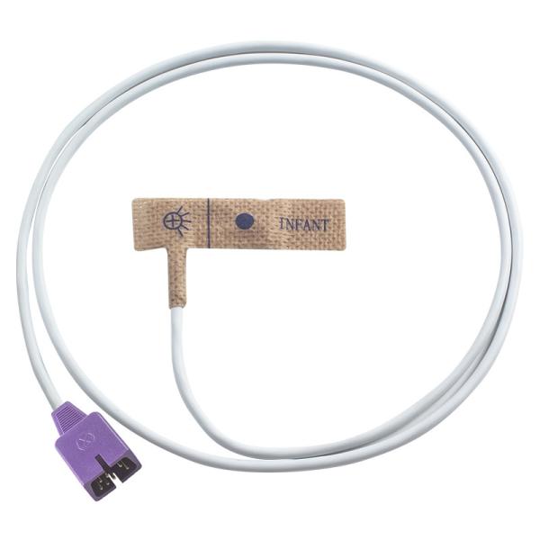 China N-ellcor DB9 7pin D25 Disposable SpO2 Sensor N150 NPB 290 Adult Non woven Fabric Disposable SpO2 Probe wholesale