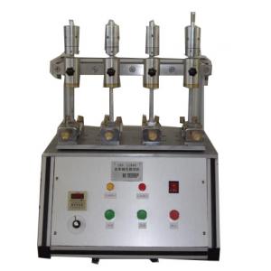 China Stable Rubber Testing Machine , Rubber / Leather Fabric Color Shedding Level Tester supplier