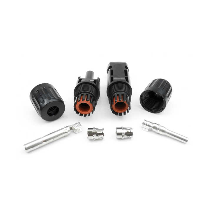 China DC 600V Solar Panel Connectors with Operating Temperature -40°C to +105°C and 2 Contacts for Reliable Solar Power Connections wholesale