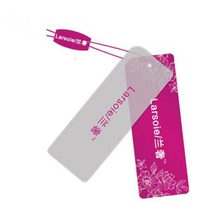 China Wholesale Custom Logo Paper Swing Hang Tag For Clothing supplier