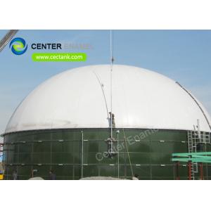 China Glass Fused to Steel Industrial Water Storage Tanks For Agriculture Rain Water Collection supplier