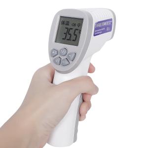 China Laser Positioning Handheld Infrared Thermometer / Portable Forehead Thermometer on sale
