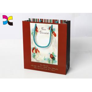 China Offset Custom Printed Recycled Paper Bags 210gsm C1s Art Paper Company Promotion supplier