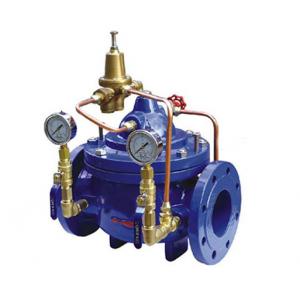 China Diaphragm Type Hydraulic Control Valves , Automatic Main Emergency Water Shut Off Valve supplier
