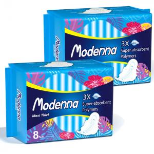 Menstrual Overnight Sanitary Napkins Disposable 3D Organic Cotton Panty Liner