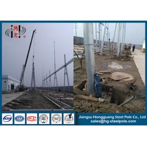 Electric Distribution Steel Frame Substation Structures for Power Switch Yard