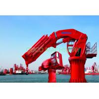 China Shipside Dock Folding Telescopic Boom Crane Hydraulic Reliable Designs on sale