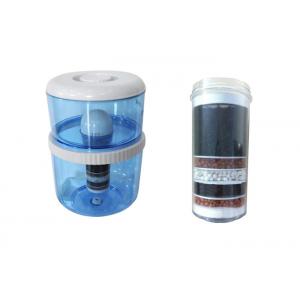China Drinking Mineral Pot Water Filter , Mineral Water Pot Purifier 20L Volume Capacity supplier