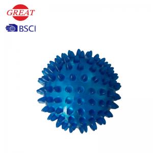China 8cm Soft PVC Gym Ball For Kids Power Exercise Stimulate Nerves Easy Cleaning supplier