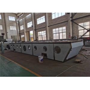 China 420kg/H Industrial Continuous  Vibrating Fluid Bed Dryer For Salt supplier