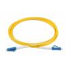 China Single Mode Fiber Optic Patch Cord LC To LC 2 Meters 2.0mm LSZH 9/125 RoHS Compliant wholesale