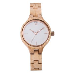 Simple wooden wrist watch,maple wood watch,ladies watch. good gifts for women.