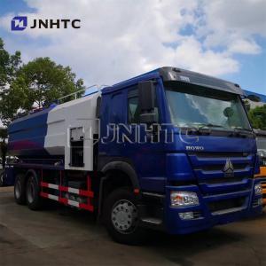 China 6x4 SINOTRUK 20m3 Heavy Duty Vacuum Tank Sewage Suction Truck 20000litres sewage drainage truck for sale supplier