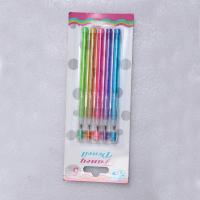 China 9 leads Building Block Non-Sharpening Pencil multifunction Bullet pencil For Kids on sale