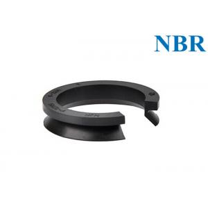 China ORK Black Molding Rubber Parts , Nitrile Rubber V Ring Wear Resistance supplier