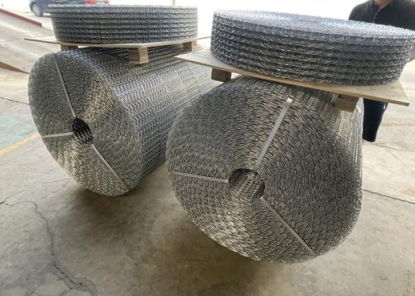 8Lines Wire Anti-rust Galvanized Concrete counterweight mesh for Subsea Gas & Oil Pipeline