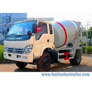 China Rhd Forland 3 Cbm Cement Concrete Mixer Truck Air Braking Euro 2 Emission Standard supplier