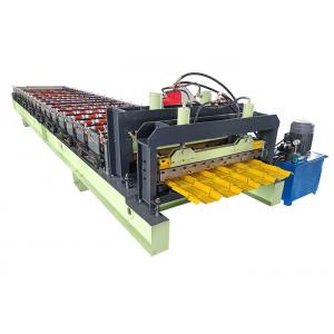 Plc Control Roof Tile Glazed Tile Forming Machine Customized