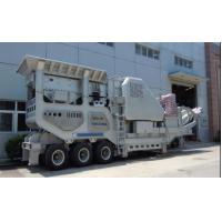 China 210 TPH Mobile Crusher Machine 75Kw Portable Jaw Crusher For Mountain Stone Crusher Line on sale
