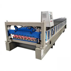 High speed manufacture iron steel corrugated sheet roll forming machine for Construction Material