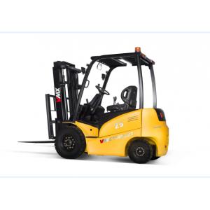 Construction Four Wheel Electric Forklift Truck , Electric Fork Truck 2500KG