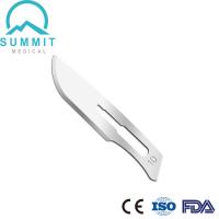 China Disposable Surgical Scalpel Blade , 750HV Carbon Steel Surgical Blades on sale