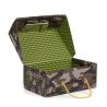 China Luxury Custom Printed Corrugated Shoe Boxes With PP Rope Handle wholesale