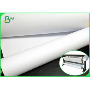 China Wood Pulp Moisture Resistant 80gram Inkjet Plotter Paper Rolls With 36inch*50yard supplier
