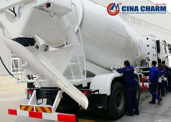 Ready Mix Concrete Mixer Trucks 1 Year Warranty With 16m3 Loading Capacity