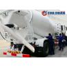 Ready Mix Concrete Mixer Trucks 1 Year Warranty With 16m3 Loading Capacity