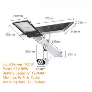 China DC 12V Solar LED Street Lights supplier