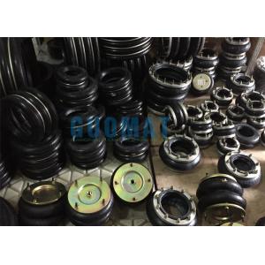 China Firestone Industrial Air Spring W01-M58-6974 Style 119 Bead Rings Ribbed Neck Aluminum supplier