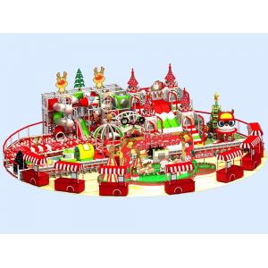 Merry Christmas Theme Children Indoor Playground Equipment Colorful Fun Play Set